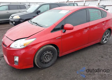 2011 Toyota Prius Two z USA, uszkodzony, nr VIN JTDKN3DU0B0299646
